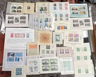 Souvenir Sheets International Stamp Exhibitions
