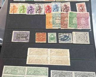 Stamps Columbia, Argentina  Mexico