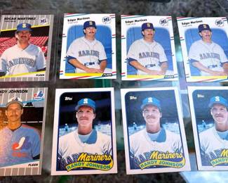 Topps Fleer Johnson  Martinez