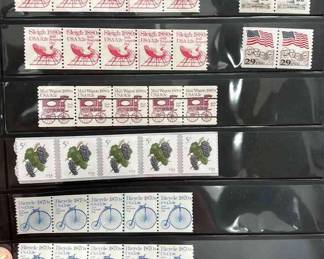 US Stamps Plate Number Coils