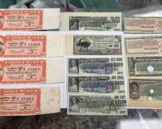 Mortgage Bonds CROWN MINES, NY CENTRAL RAILROAD CO, SYRACUSE, LAKE SHORE  NORTHERN RR COMPANY