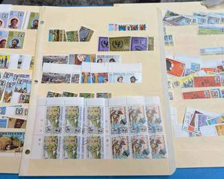 Large stamp collection