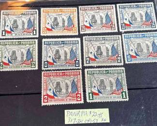 Panama Scott 317-324