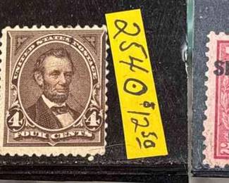 Scot 393, 254 and Shanghai 4c China over print