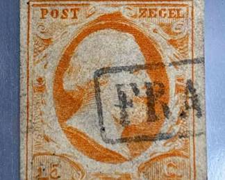 Netherlands #3 King William III Circa 1852