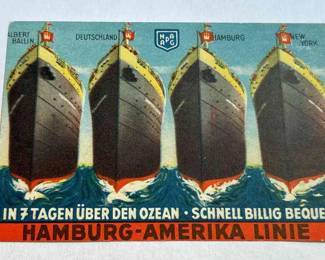 HamburgAmerika Linie Stamp