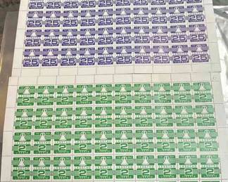 Two South African Stamp PagesLesotho