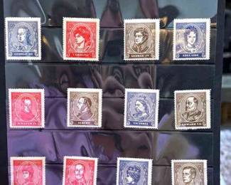18 Great Britain Royal Family Stamps