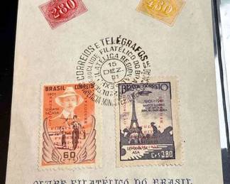 Brazil Souvenir Sheet 1951