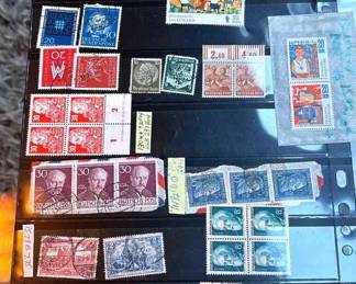 German Postage Stamps Reichspost Others