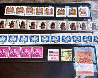 Official Mail, Lincoln 4 coil, MisPerf, Bulk Rate, Coils....