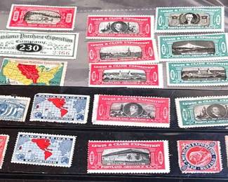 Expo Stamps Early 1900s