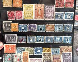 Canadian Stamps Excise, Customs, Postage, Cigarettes 
