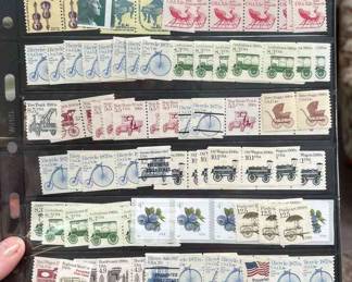 Stamps Assortment Of Singles And Strips