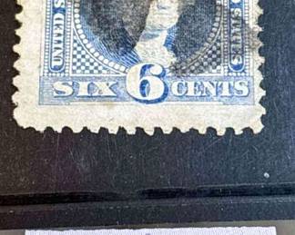 Scott 115 Six Cent Stamp