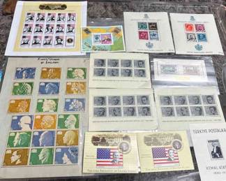 Souvenir Sheets President, Kings  More