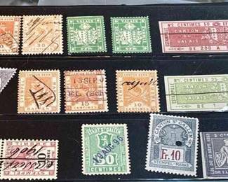 Antique Swiss Stamps