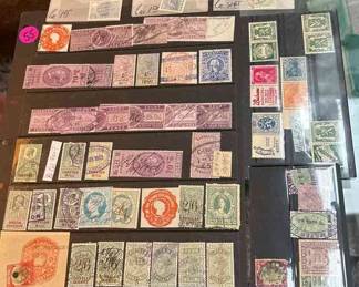 Stamps Britain, Belgium, Germany, Singapore, Queensland