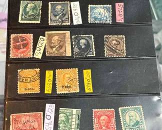 Antique US Stamp Assortment