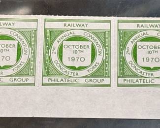 Railway Cinderella Railway Philatelic Group Convention York 1970 