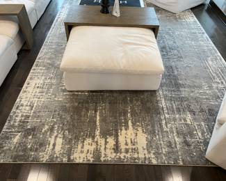 Area Rug Company                                                                                        110"x152".                                                                                            $750