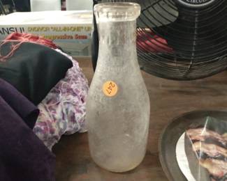 vintage milk bottle