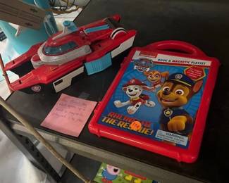PAW PATROL TOY, BOOK MAGNETIC PLAY SET