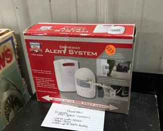 BRAND NEW WIRELESS DRIVEWAY ALERT SYSTEM