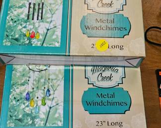 LOT OF WIND CHIMES