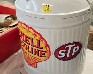 SHELL GASOLINE CONTAINER