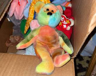 Garcia beanie baby. There are many Beanie babies. There are a lot of the original ones to available.