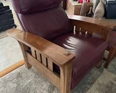 LAST MINUTE ADDITION----STICKLEY! (Was favorite chair, has some wear)