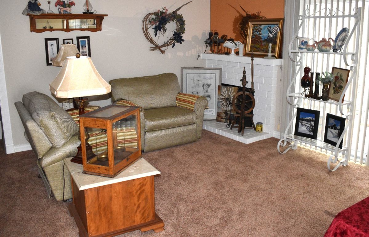 Living Room Overview (Access to side patio)