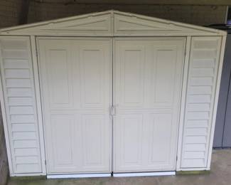 Duramax Shed front 8x6