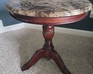 Marble Top End table