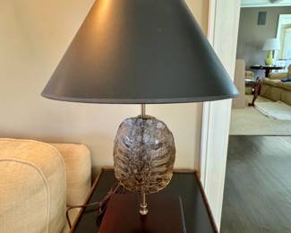 Turtle shell lamp   23"h 