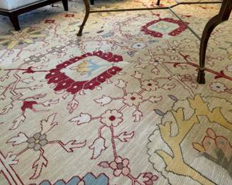  flat weave rug  12' x 18' 