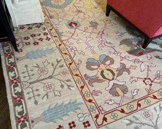  flat weave rug  12' x 18' 