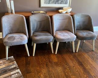 4 room and board “Cora” chairs $750 all