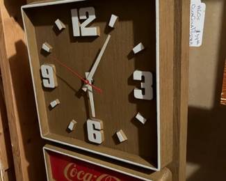 Vintage Coca Cola Clock