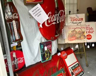 Antique & Collectible Coaca Cola Signs