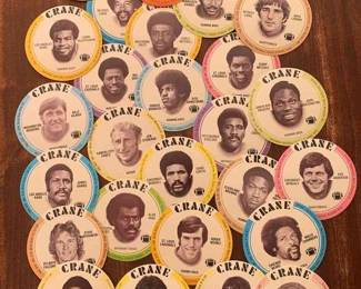Vintage Crane Potato Chip Football Discs
