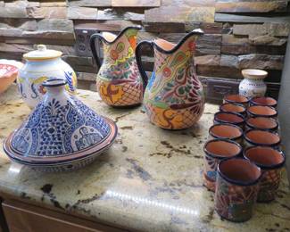 Pottery from Mexico, Italy