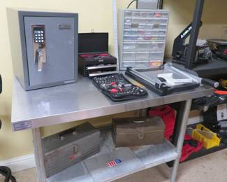 Small safe, tool boxes