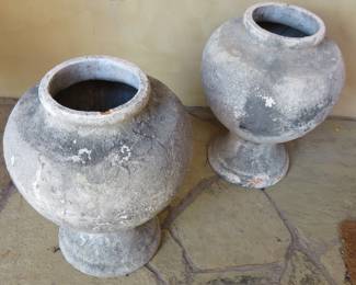 Pottery planters