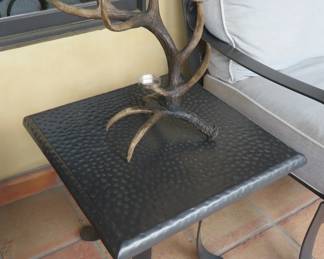 Antler tealight holder