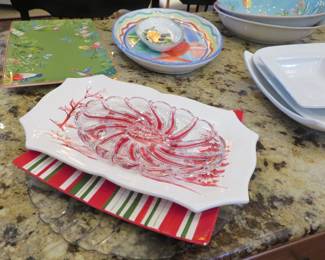 Serving platters and bowls