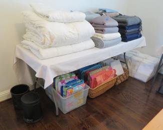 Bed linens - some Peacock Alley