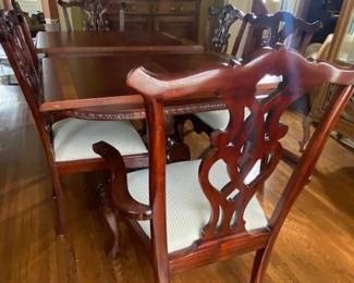 Matching Chairs   4 Sides 2 Arms  Sold as a Set of 6 Chairs - All Very Sturdy -   $450 Set  ($75 each)
