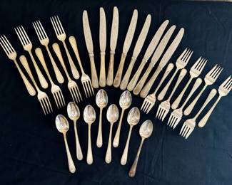 Sterling Silver Flatware - Kirk & Sons - 8 place setting - 32 pcs 